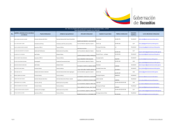 Directorio - Gobernaci&oacute;n de Sucumb&iacute;os