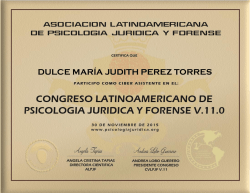 DULCE MAR&Iacute;A JUDITH PEREZ TORRES