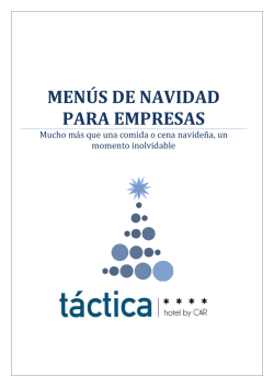 MEN&Uacute;S DE NAVIDAD PARA EMPRESAS