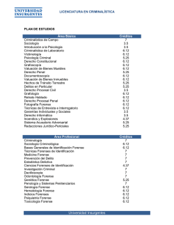 Ver Plan de Estudios - Universidad Insurgentes
