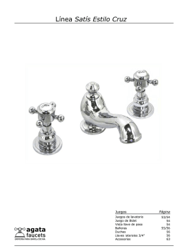 Bajar el cat&aacute;logo de la L&iacute;nea Satis