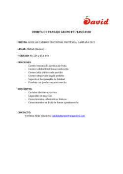 GRUPO FRUTAS DAVID
