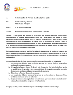Administraci&oacute;n Pruebas Learn Aid