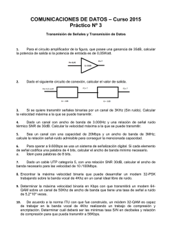 COMUNICACIONES DE DATOS &ndash; Curso 2015 Pr&aacute;ctico N&ordm; 3