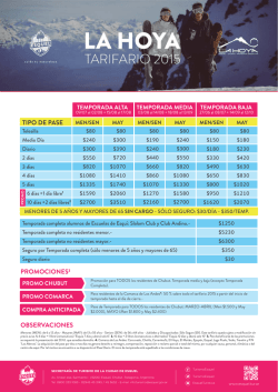 TIPO DE PASE PROMOCIONES3 OBSERVACIONES