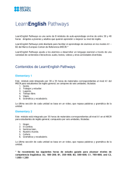 Learn English Pathways