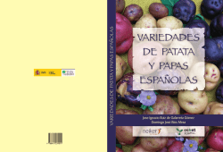 VARIEDADES DE PATATA Y PAPAS ESPA&Ntilde;OLAS