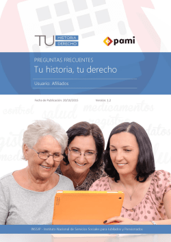 1 Fecha de Publicaci&oacute;n: 20/10/2015 Versi&oacute;n: 1.2