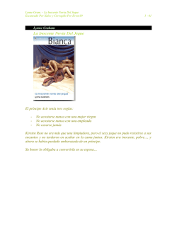 LA INOCENTE NOVIA DEL JEQUE