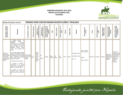 PERMISO PARA CORTAR MADERA MUERTA (LE&Ntilde;A) Y TRASLADO