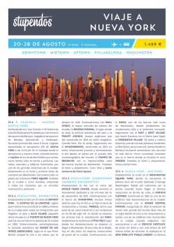 viAJE A NUEVA YORK