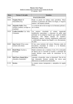 Buenos Aires Negra donde el crimen real se mezcla con el crimen