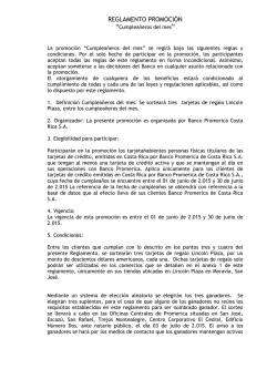 REGLAMENTO PROMOCI&Oacute;N