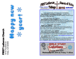 First Lutheran Church of Vista