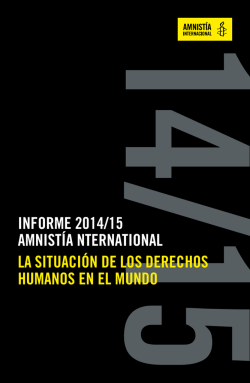 La situacion de los derechos humanos en el mundo