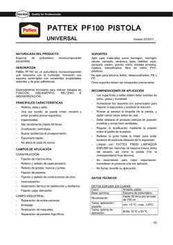 PATTEX PF100 PISTOLA