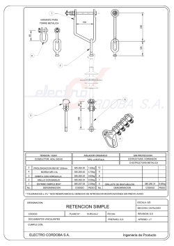 RETENCION SIMPLE - Electro C&oacute;rdoba SA