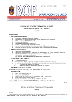 notificaci&oacute;n por comparecencia de dilixencia de embargo de di&ntilde;eiro