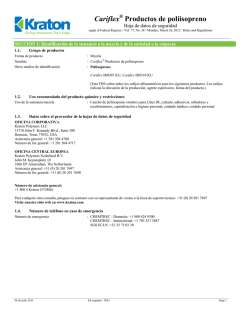 Cariflex Productos de poliisopreno