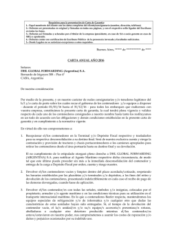 Descargar 2016 Carta anual de Garant&iacute;a mar&iacute;timo de carga