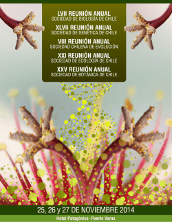 Libro Resumenes XXI Reunion SOCECOL