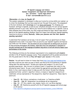 AP Spanish Language and Culture