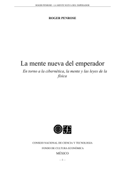 La mente nueva del emperador