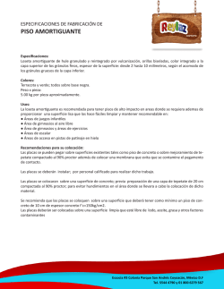 PISO AMORTIGUANTE - Reylaz | Juegos Infantiles