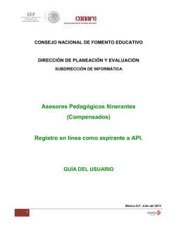 Gu&iacute;a del usuario