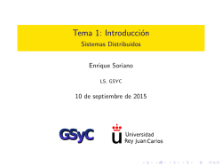 Transparencias - Laboratorio de Sistemas