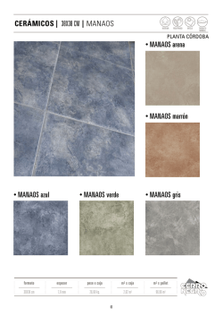 CER&Aacute;MICOS | 38x38 cm | MANAOS &bull; mANAOS azul