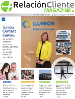 una compa&ntilde;&iacute;a ejemplo de compromiso, talento y experiencia