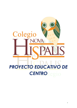 PROYECTO EDUCATIVO DE CENTRO