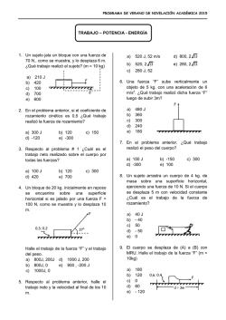 TRABAJO - Programa de Verano de Nivelaci&oacute;n Acad&eacute;mica