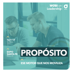 Folleto - WOBI on Leadership 2016