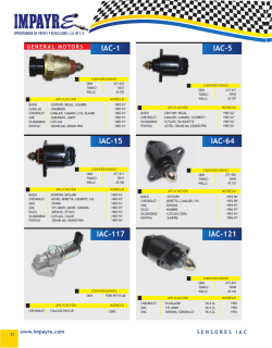 IAC-1 IAC-5 IAC-15 IAC-64 IAC-117 IAC-121