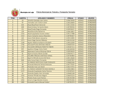 &Iacute;TEM CARPETA APELLIDOS Y NOMBRES C&Eacute;DULA ESTADO