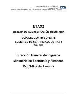 4 GUIA Paz y Salvo solicitud contribuyente-finca