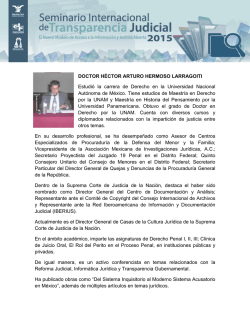 DOCTOR H&Eacute;CTOR ARTURO HERMOSO LARRAGOITI Estudi&oacute; la