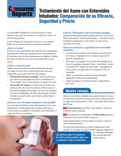 Tratamiento del Asma con Esteroides Inhalados: Comparaci&oacute;n de
