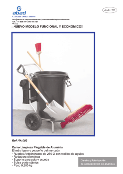 Carros limpieza - Hermanos Abad.FH11 - Abad