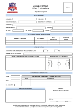CLUB DEPORTIVO - Galaxy FC International