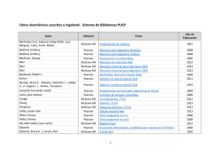 lista completa de libros