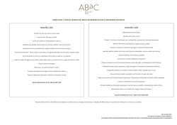 TODO EL EQUIPO DE ABAC LES DESEA UNA MUY AGRADABLE