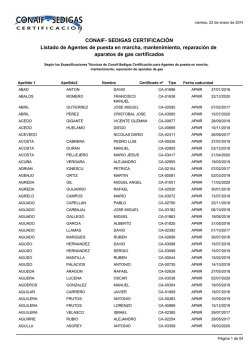 Agentes de puesta en marcha, mantenimiento, reparaci&oacute;n de