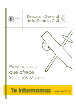 Socorros Mutuos - INDEPENDIENTES DE LA GUARDIA CIVIL "IGC"