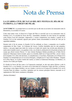 GUARDIA CIVIL - Navas del Rey