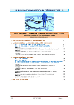 Guia rapida de la pension contributiva