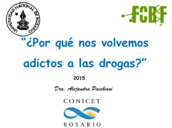 &ldquo;&iquest;Por qu&eacute; nos volvemos adictos a las drogas?&rdquo;