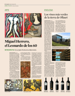 Miguel Herrero, el Leonardo de los 60